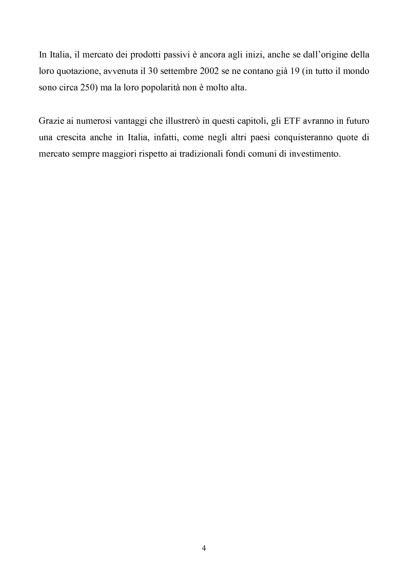 Anteprima della tesi: ETF-fondi a gestione passiva, Pagina 2