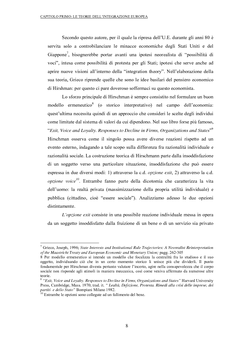 Anteprima della tesi: La politica commerciale europea: un'analisi di principal-agent theory, Pagina 6