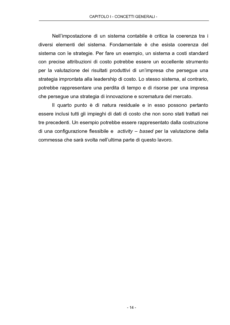Anteprima della tesi: Cost Management: il caso Beta Plastics, Pagina 14