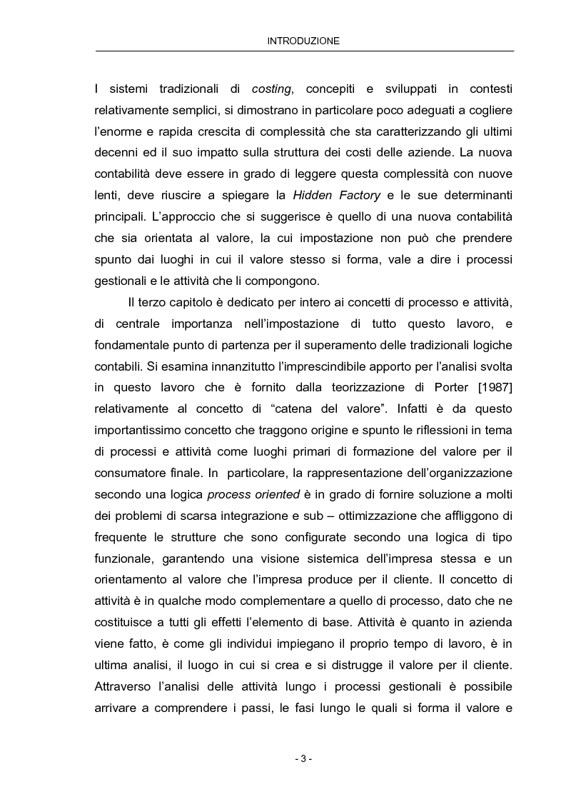 Anteprima della tesi: Cost Management: il caso Beta Plastics, Pagina 3