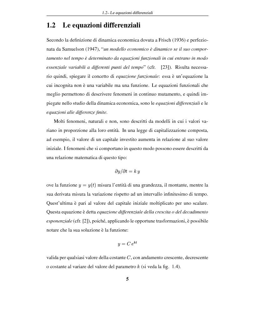 Anteprima della tesi: Sistemi dinamici: questioni di stabilità ed applicazioni economiche, Pagina 8