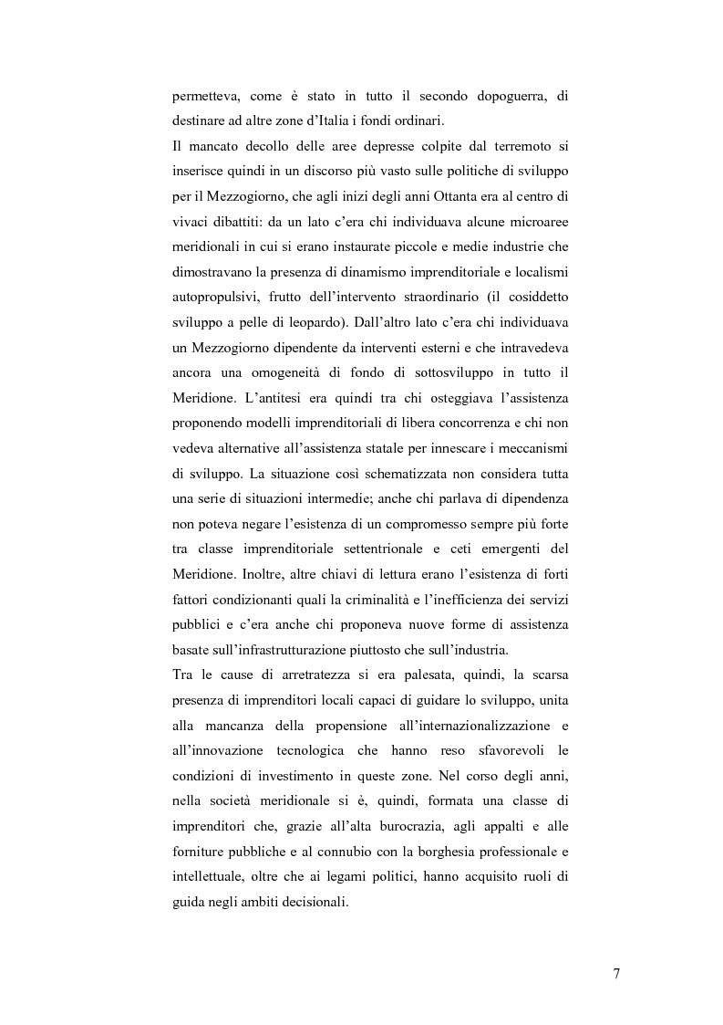 Anteprima della tesi: Irpinia storia e memoria del terremoto, Pagina 4