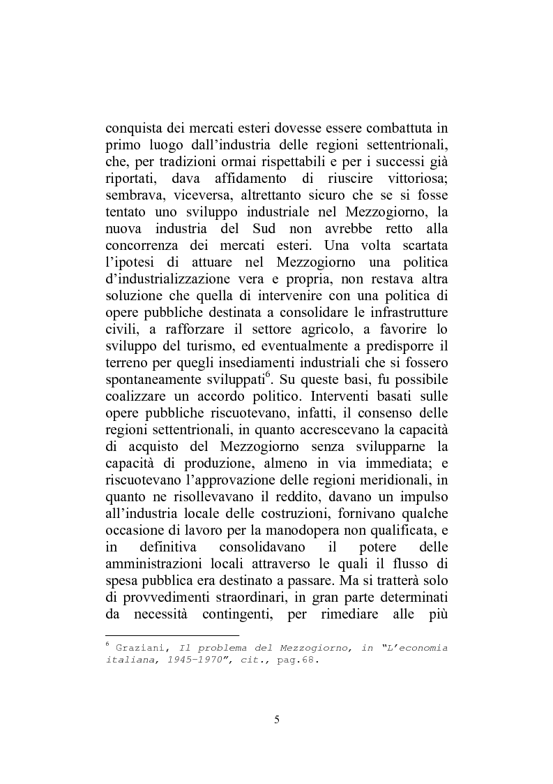 Anteprima della tesi: I Finanziamenti agevolati alle PMI nel Mezzogiorno, Pagina 10