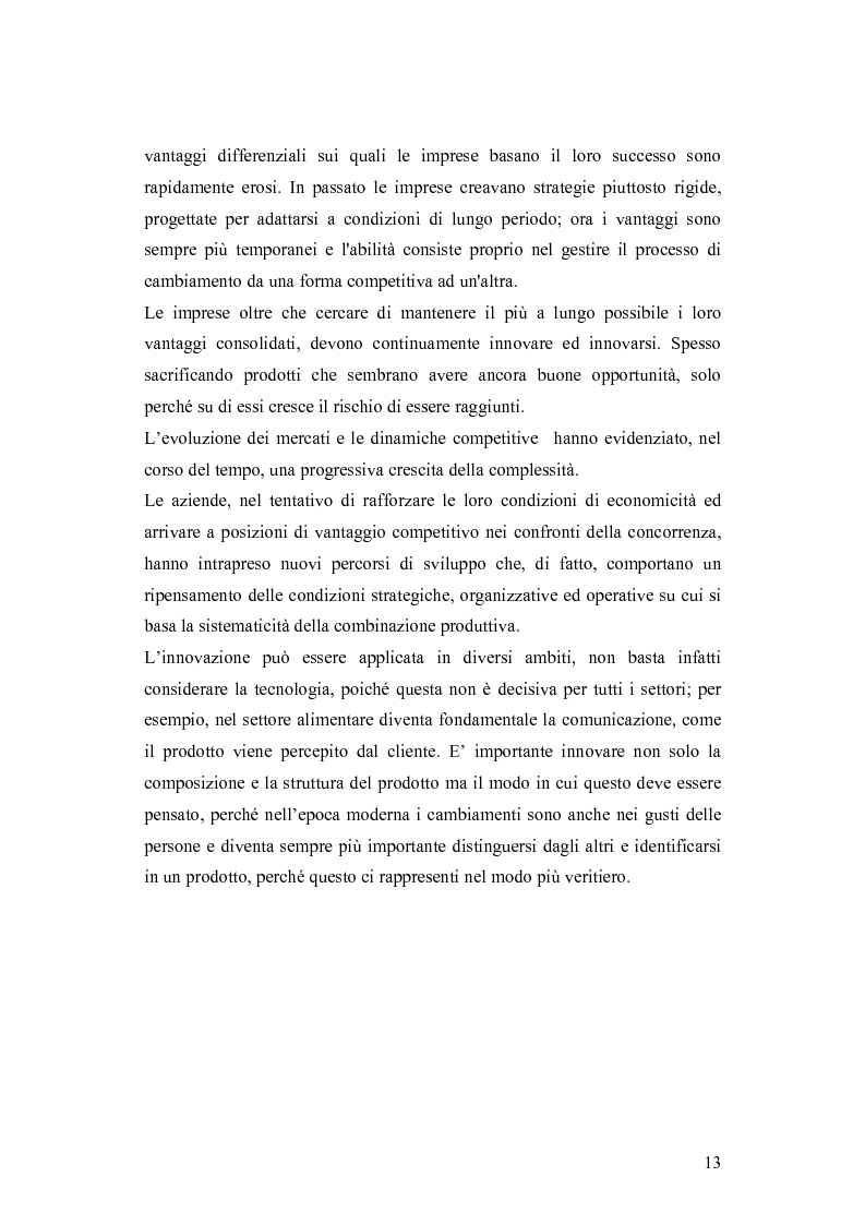 Anteprima della tesi: Le dinamiche competitive e le strategie di ingresso nel settore degli yogurt: il ruolo dell'innovazione dei modelli di business, Pagina 10