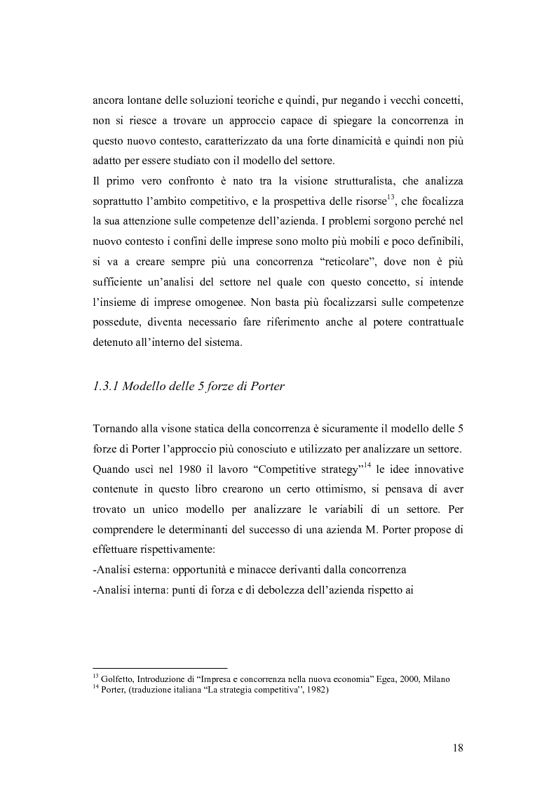 Anteprima della tesi: Le dinamiche competitive e le strategie di ingresso nel settore degli yogurt: il ruolo dell'innovazione dei modelli di business, Pagina 15
