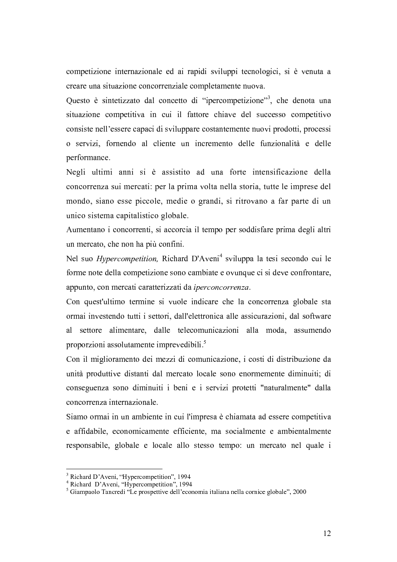 Anteprima della tesi: Le dinamiche competitive e le strategie di ingresso nel settore degli yogurt: il ruolo dell'innovazione dei modelli di business, Pagina 9