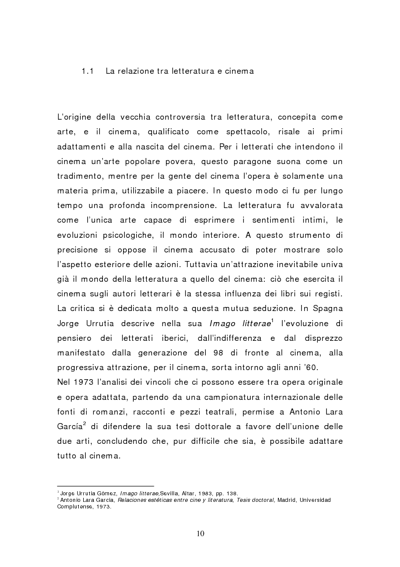 Anteprima della tesi: Federico García Lorca: Bodas de Sangre, dal testo letterario al testo filmico, Pagina 5
