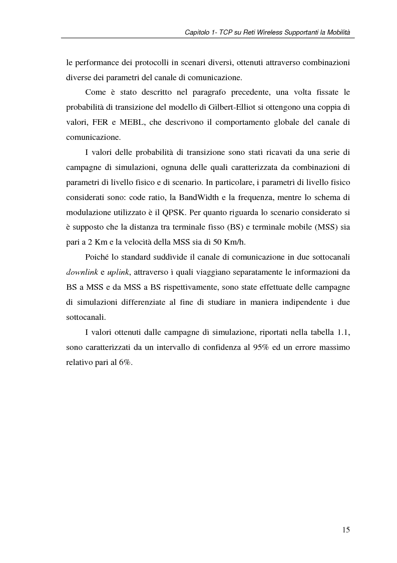 Anteprima della tesi: Un protocollo ARQ adattativo per reti WirelessMAN mobili – IEEE 802.16e, Pagina 15