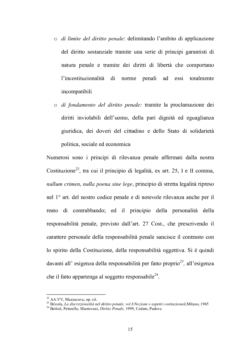 Anteprima della tesi: Il contrabbando di tabacchi lavorati esteri ex art. 291bis, Pagina 11