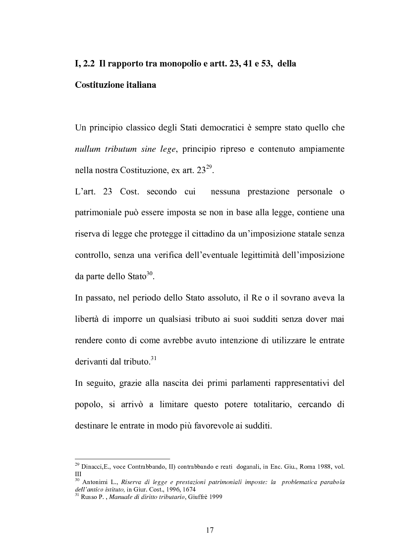 Anteprima della tesi: Il contrabbando di tabacchi lavorati esteri ex art. 291bis, Pagina 13