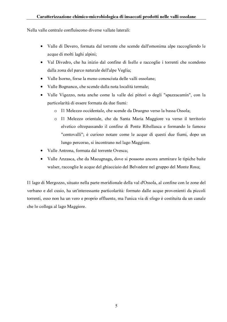 Anteprima della tesi: Caratterizzazione chimico-microbiologica di insaccati prodotti nelle valli ossolane, Pagina 4