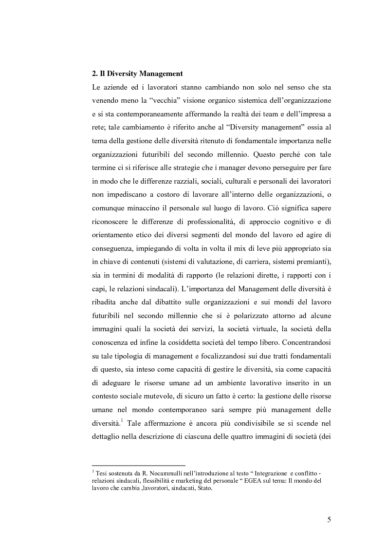Anteprima della tesi: L'offerta formativa attivata in Italia nell' a.a. 2004/2005 in Gestione delle Risorse Umane, Pagina 5