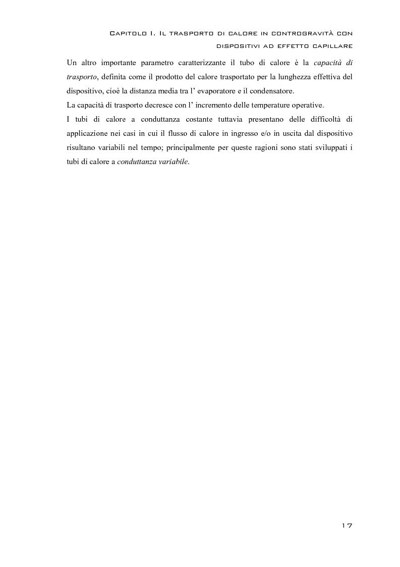 Anteprima della tesi: Rilievi Sperimentali sui Termosifoni Bifase in Contro Gravità, Pagina 14