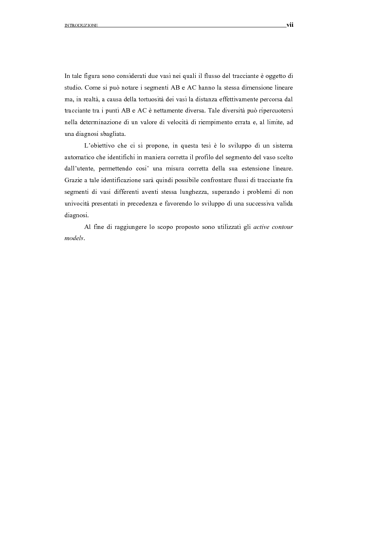 Anteprima della tesi: Identificazione del profilo vascolare in immagini fluoroangiografiche della retina tramite Active Contour Models, Pagina 4