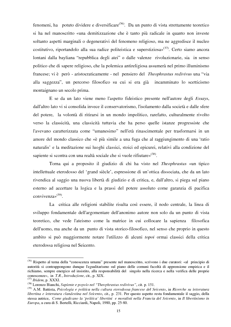 Anteprima della tesi: Il seicentesco Theophrastus redivivus come fonte storiografica, Pagina 14