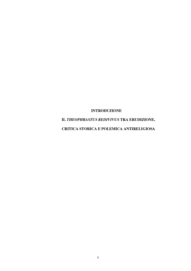 Anteprima della tesi: Il seicentesco Theophrastus redivivus come fonte storiografica, Pagina 4
