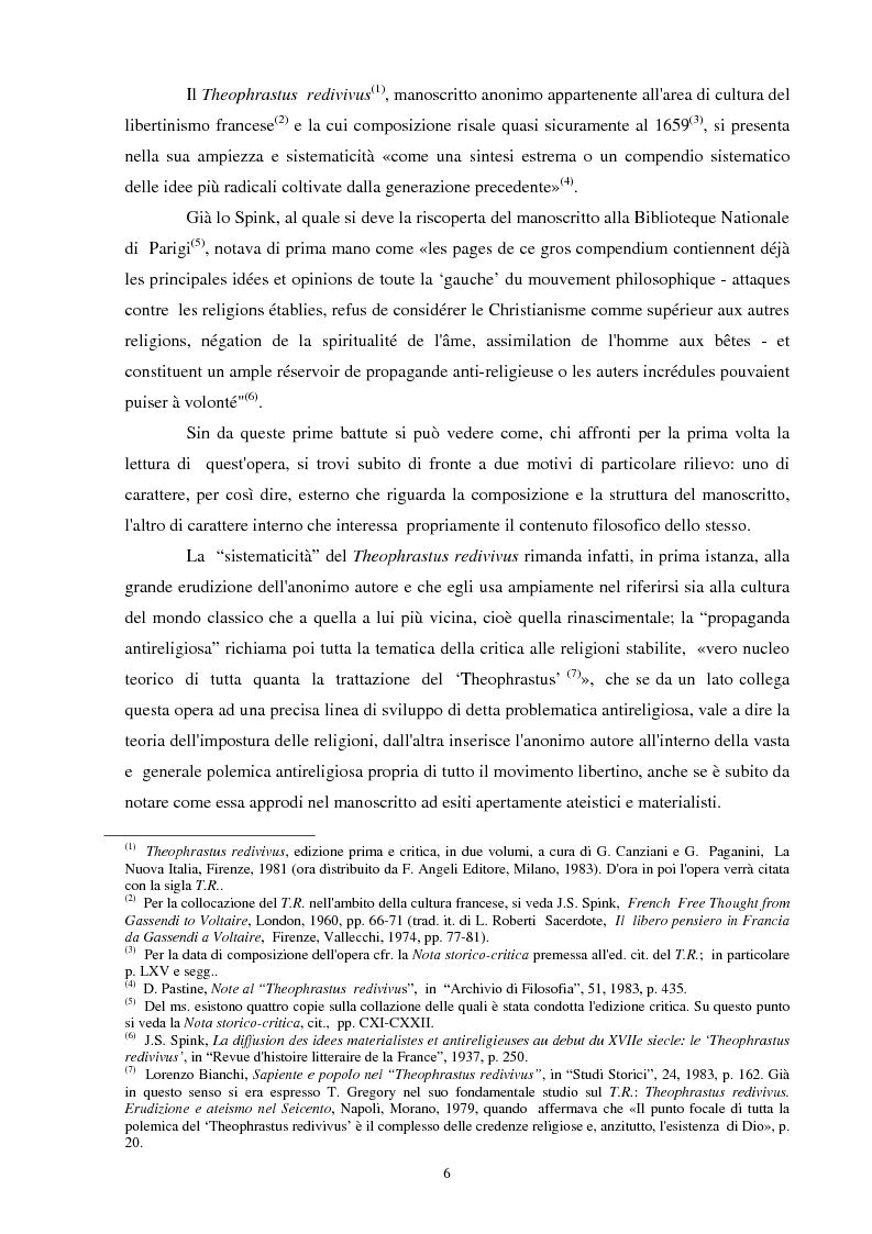Anteprima della tesi: Il seicentesco Theophrastus redivivus come fonte storiografica, Pagina 5
