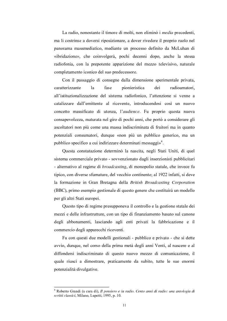 Anteprima della tesi: La poesia dello spazio. Il teatro radiofonico in Italia (1924-1974), Pagina 7