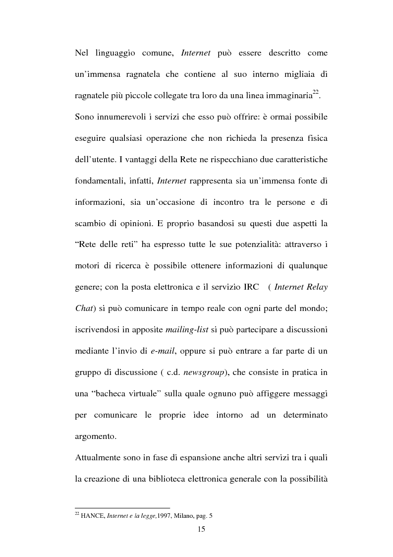 Anteprima della tesi: Le offese al patrimonio mediante strumenti informatici, Pagina 12