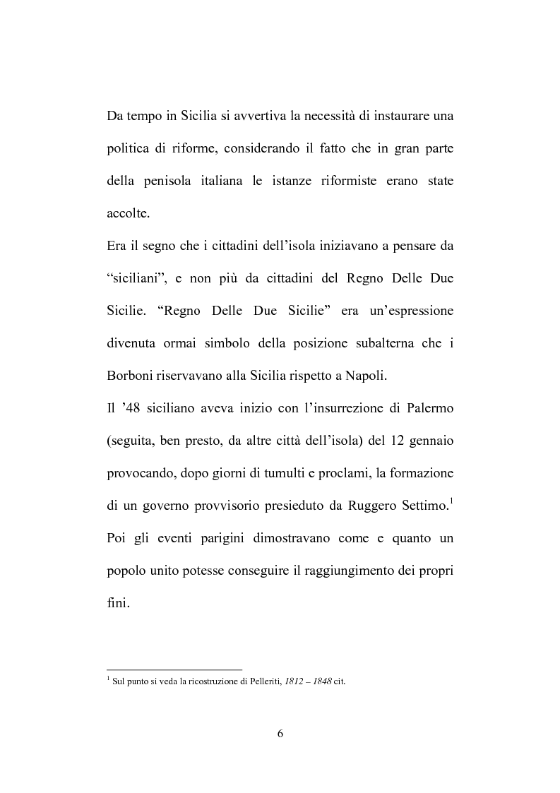Anteprima della tesi: Il Consiglio Straordinario di Stato in Sicilia, Pagina 2