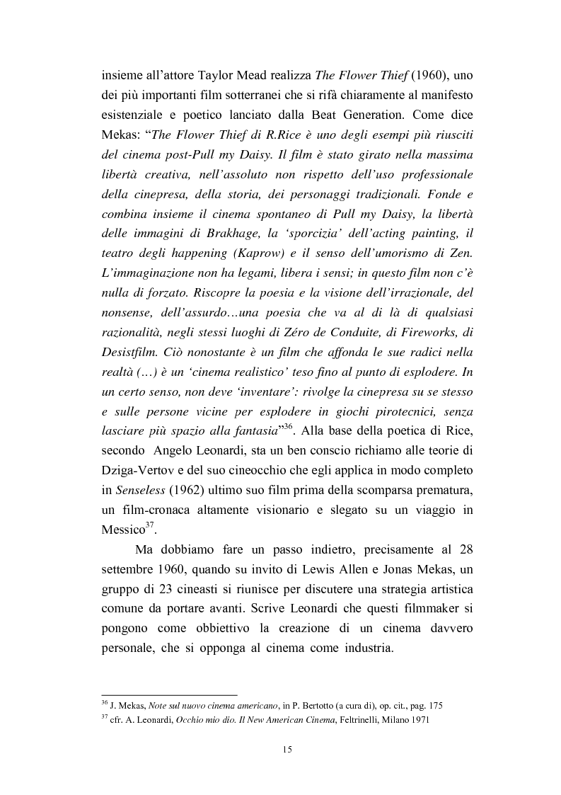 Anteprima della tesi: Il cinema americano e la controcultura fra gli anni '50 e gli anni '70, Pagina 13
