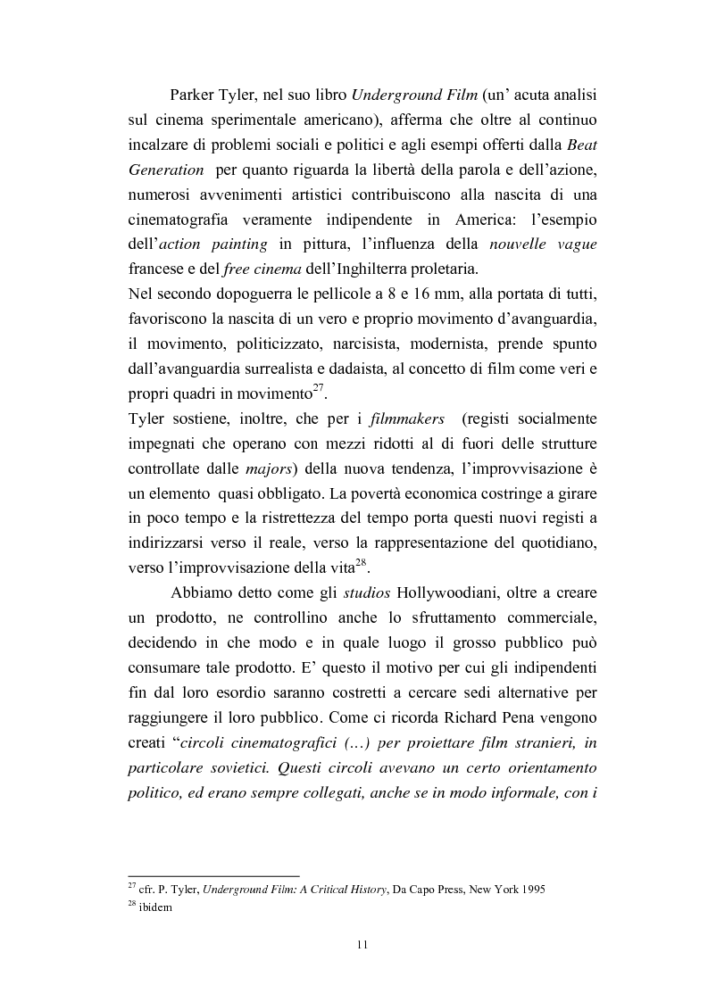 Anteprima della tesi: Il cinema americano e la controcultura fra gli anni '50 e gli anni '70, Pagina 9