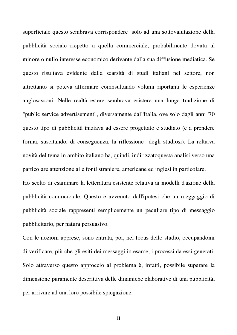 Anteprima della tesi: Il messaggio informativo-persuasivo, Pagina 2