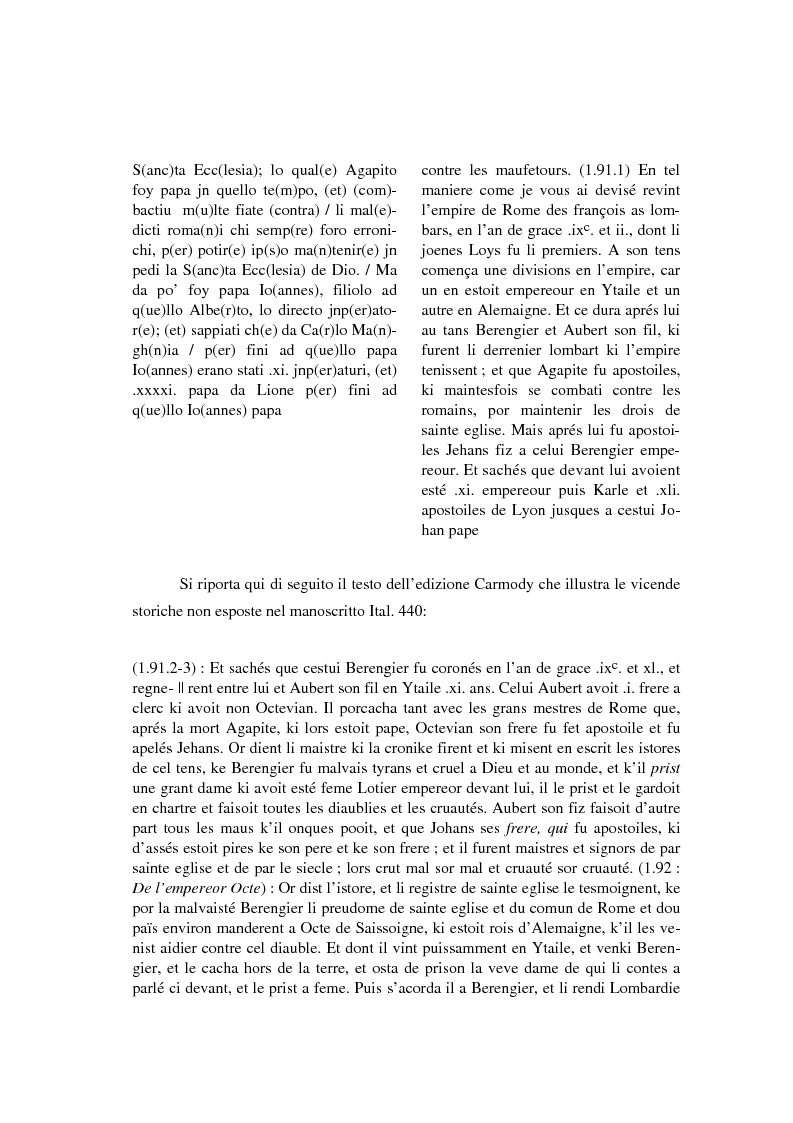 Anteprima della tesi: Brunetto Latini - ''Tresor'' - Volgarizzamento di Bono Giamboni - Adattamento salentino, Pagina 9