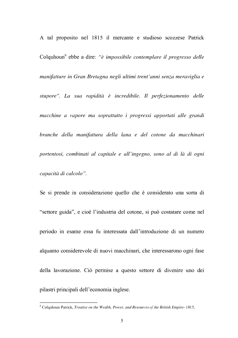 Anteprima della tesi: Il contributo dell'agricoltura alla Rivoluzione Industriale in Inghilterra, Pagina 4
