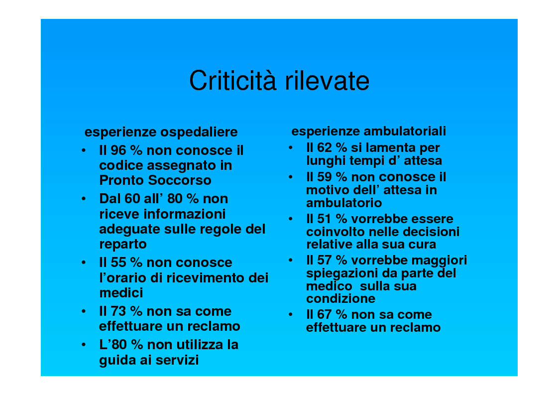 Anteprima della tesi: Dal punto di vista del paziente. La customer satisfaction nei servizi socio-sanitari, Pagina 10