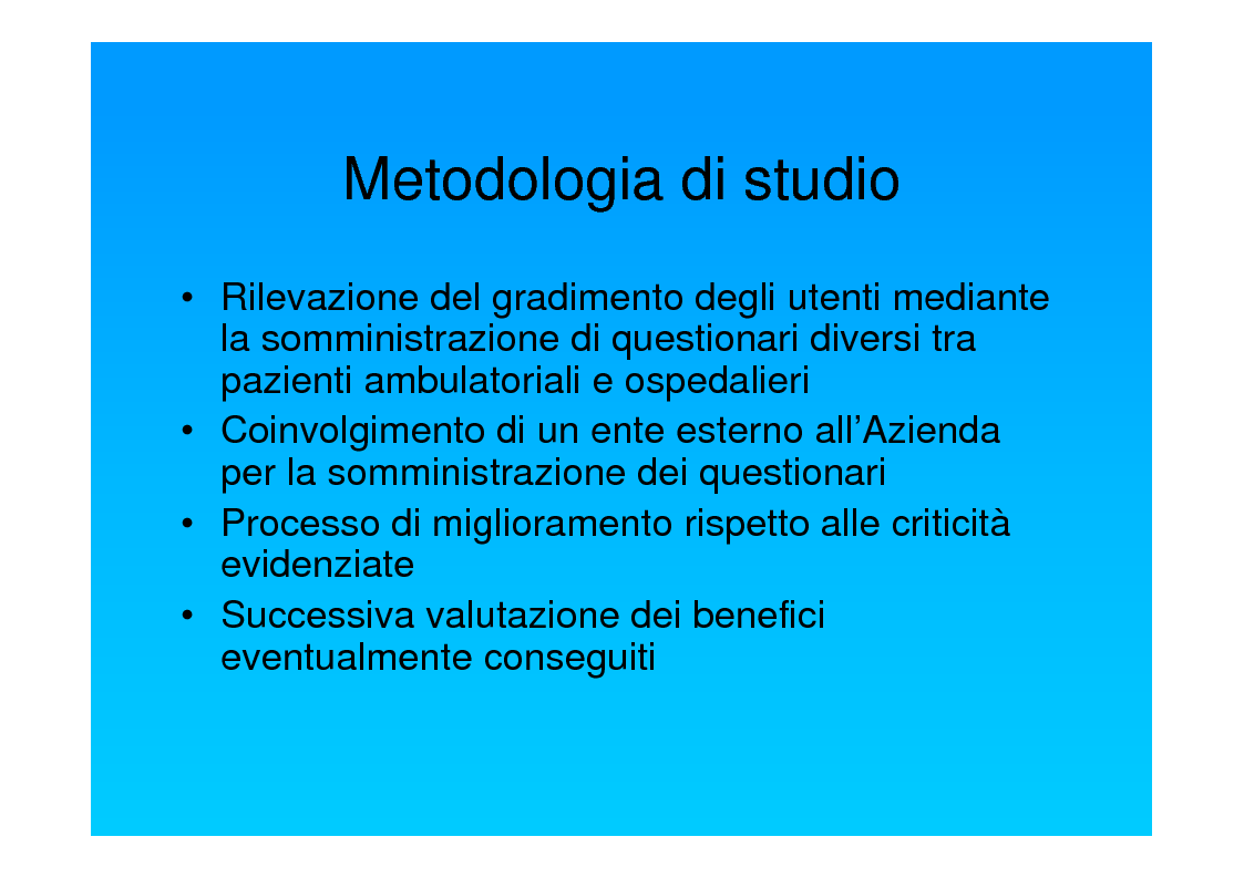 Anteprima della tesi: Dal punto di vista del paziente. La customer satisfaction nei servizi socio-sanitari, Pagina 8