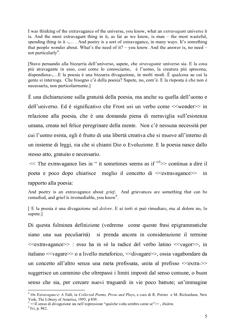 Anteprima della tesi: La poetica del confine.Tre poesie tradotte di Robert Frost, Pagina 3
