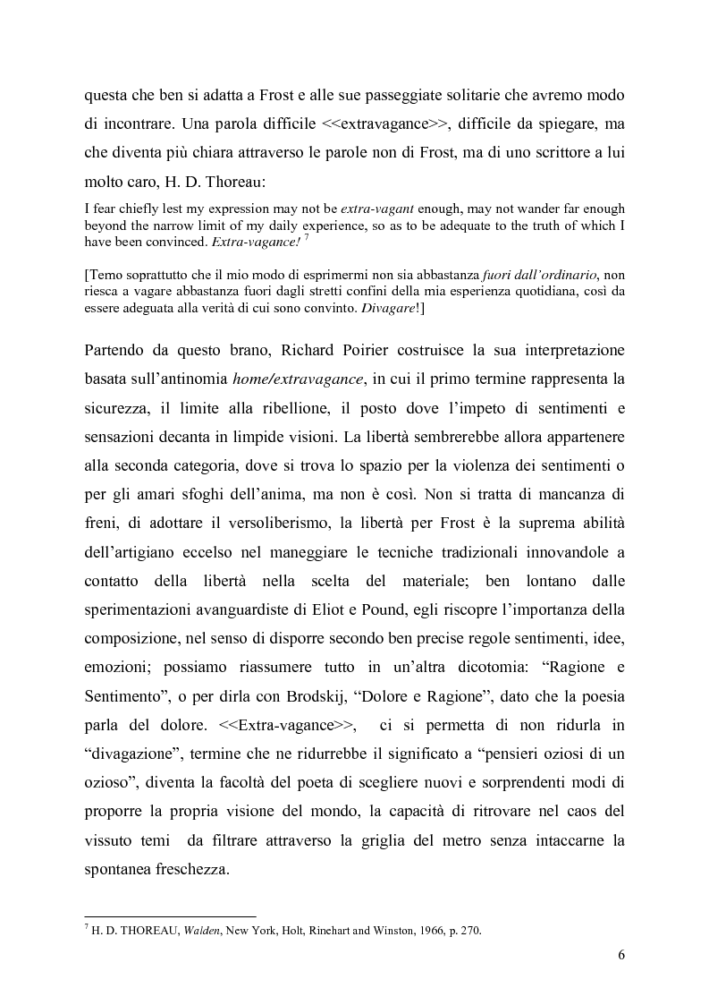Anteprima della tesi: La poetica del confine.Tre poesie tradotte di Robert Frost, Pagina 4