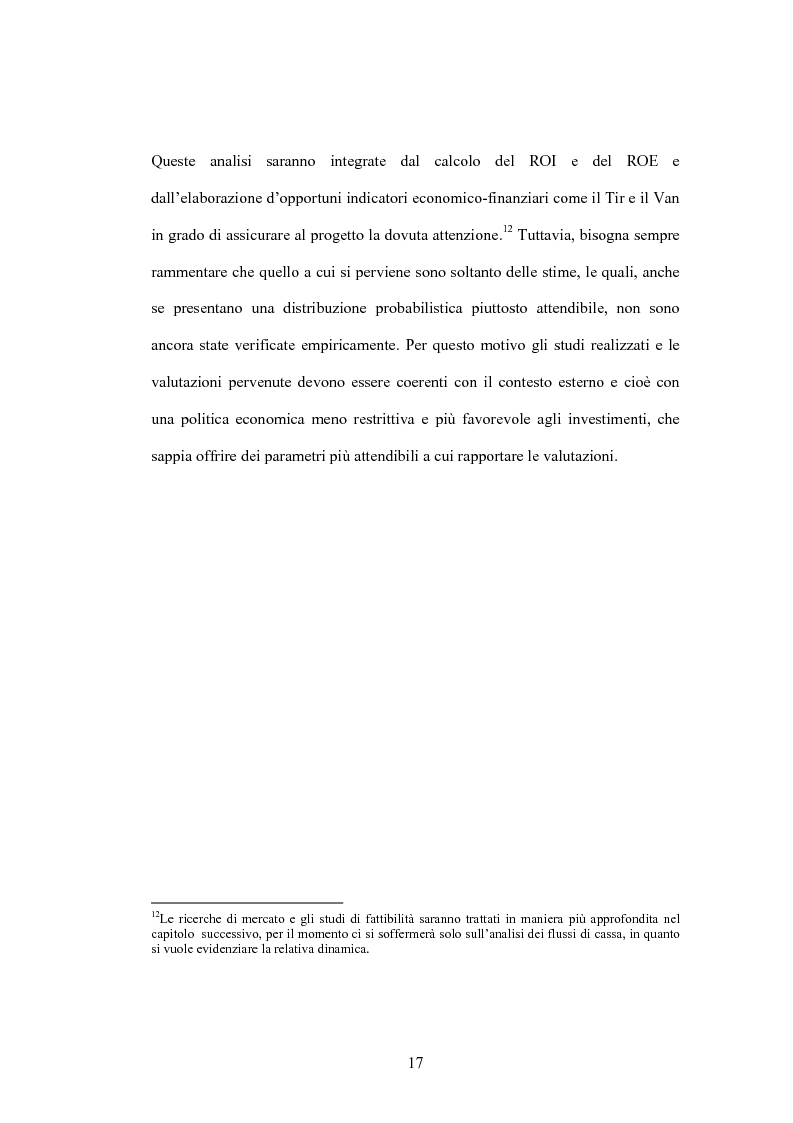Anteprima della tesi: Il project financing: la realizzazione delle grandi opere infrastrutturali, Pagina 15