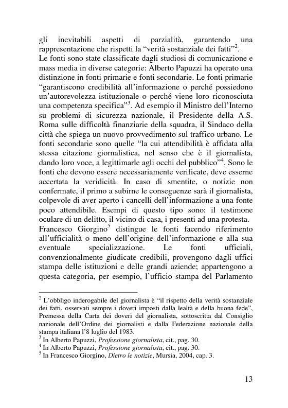 Anteprima della tesi: Il servizio stampa dell'europarlamento. Raccolta, selezione, trattamento delle notizie sulla principale istituzione europea, Pagina 6