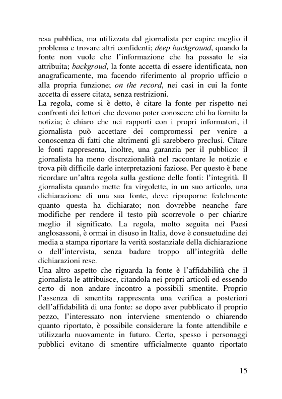 Anteprima della tesi: Il servizio stampa dell'europarlamento. Raccolta, selezione, trattamento delle notizie sulla principale istituzione europea, Pagina 8
