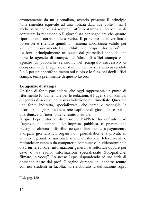 Anteprima della tesi: Il servizio stampa dell'europarlamento. Raccolta, selezione, trattamento delle notizie sulla principale istituzione europea, Pagina 9