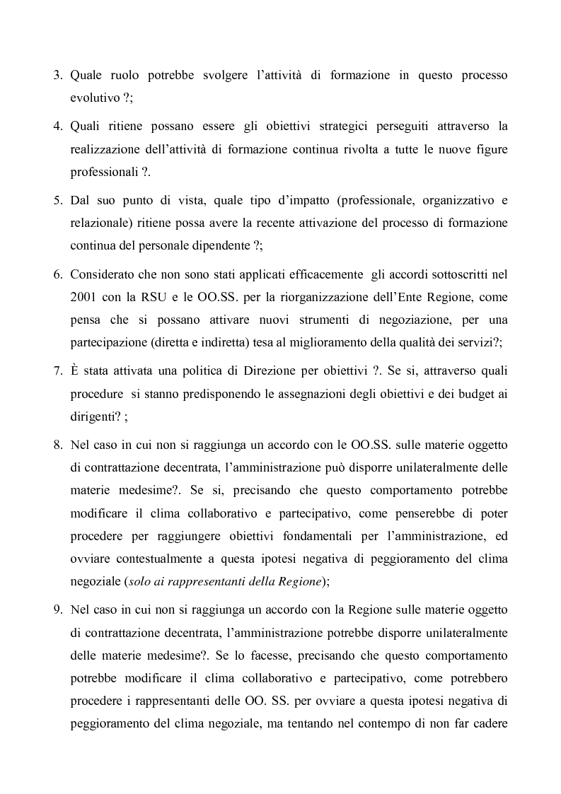 Anteprima della tesi: Evoluzioni delle Relazioni industriali e gestione delle risorse umane nelle pubbliche Amministrazioni: il caso Giunta regionale Abruzzo, Pagina 12