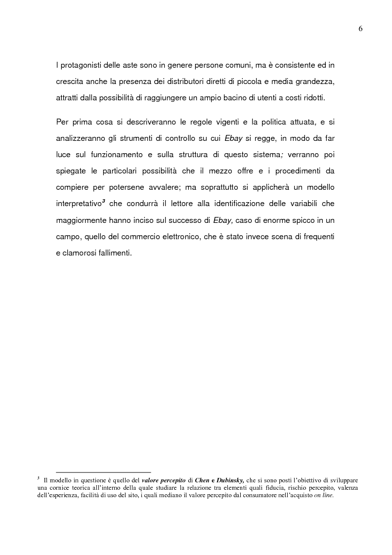 Anteprima della tesi: Il caso Ebay: fattori critici di successo, Pagina 3