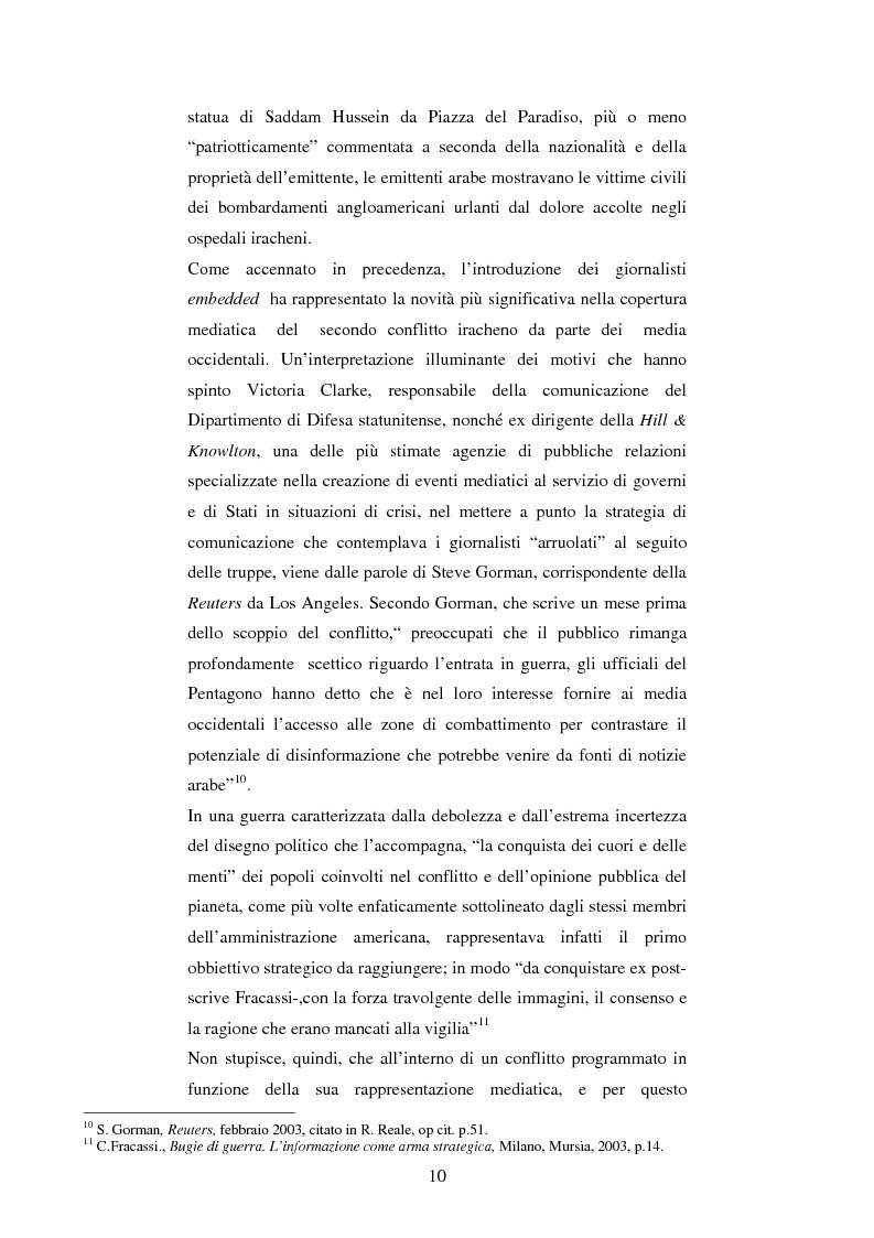 Anteprima della tesi: Disinformazione di guerra. Il caso Al Jazeera, Pagina 6
