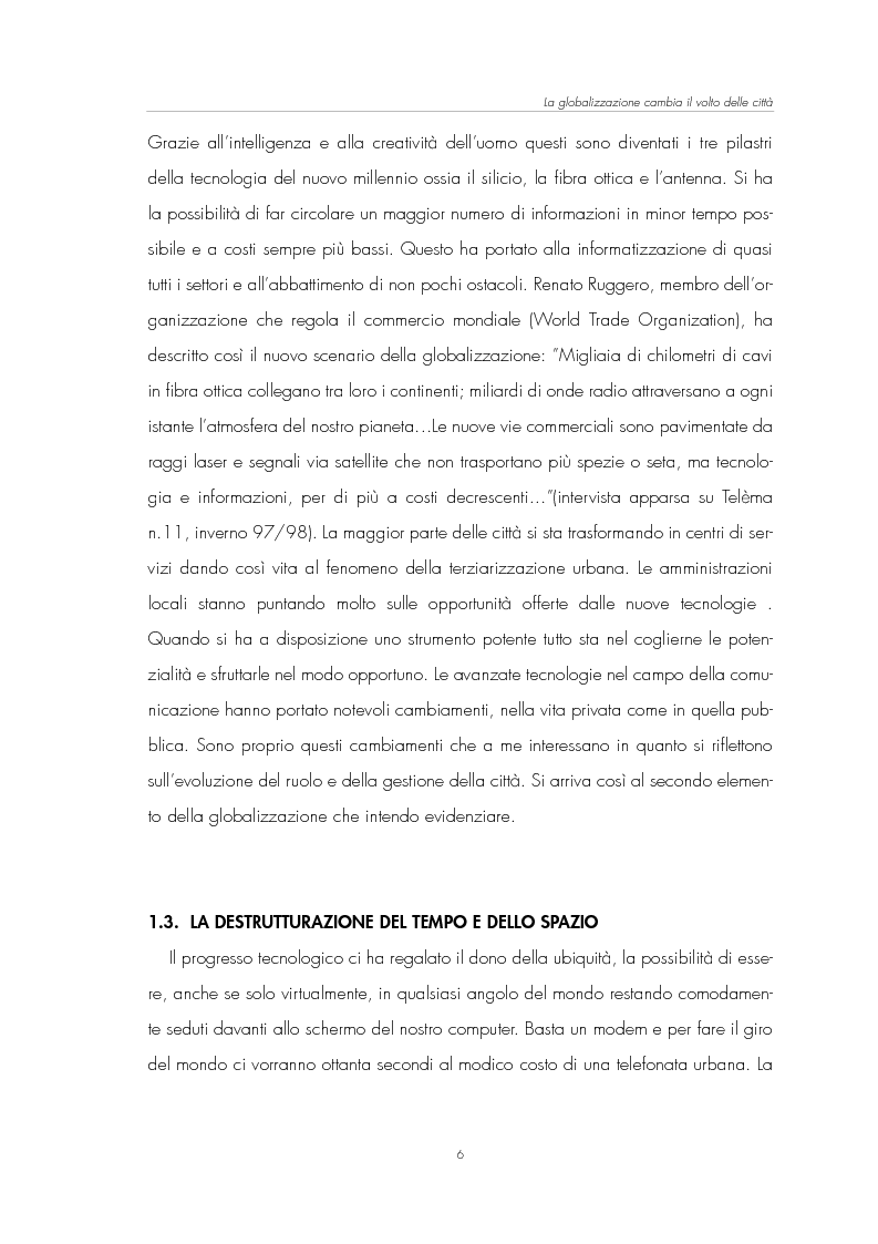Anteprima della tesi: Il Marketing Territoriale: come cambiare l’immagine di una città, Pagina 2