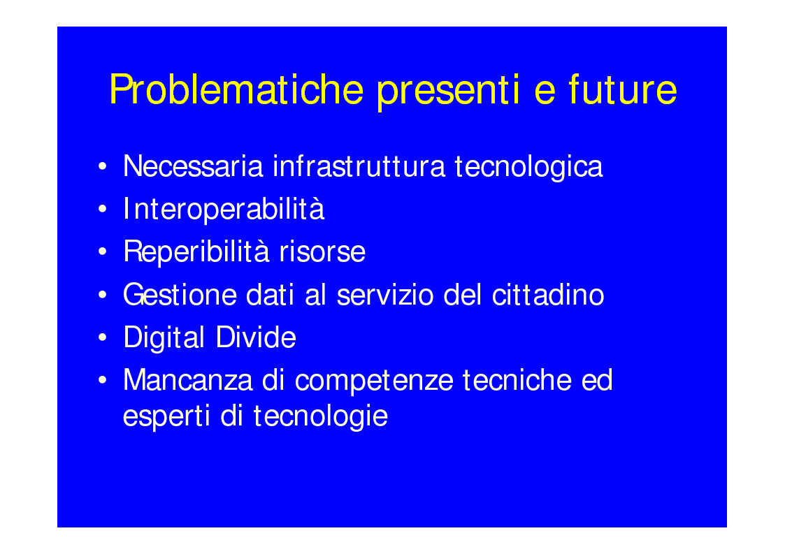 Anteprima della tesi: Lo stato dell'arte dell'E-Government, Pagina 6