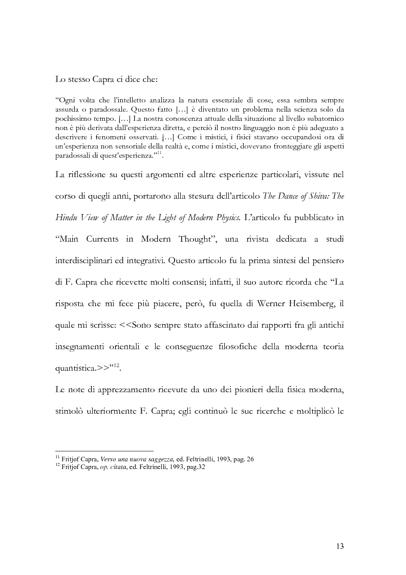 Anteprima della tesi: I nuovi paradigmi della conoscenza psicologica nel pensiero di Fritjof Capra, Pagina 10