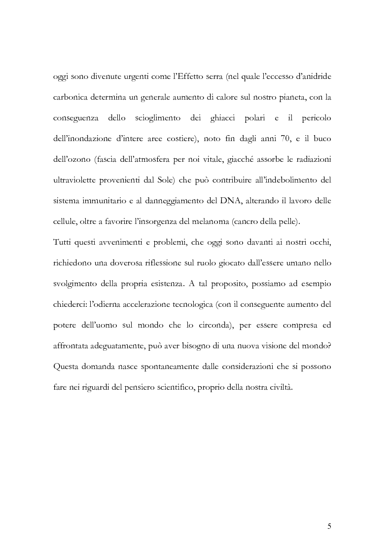 Anteprima della tesi: I nuovi paradigmi della conoscenza psicologica nel pensiero di Fritjof Capra, Pagina 2