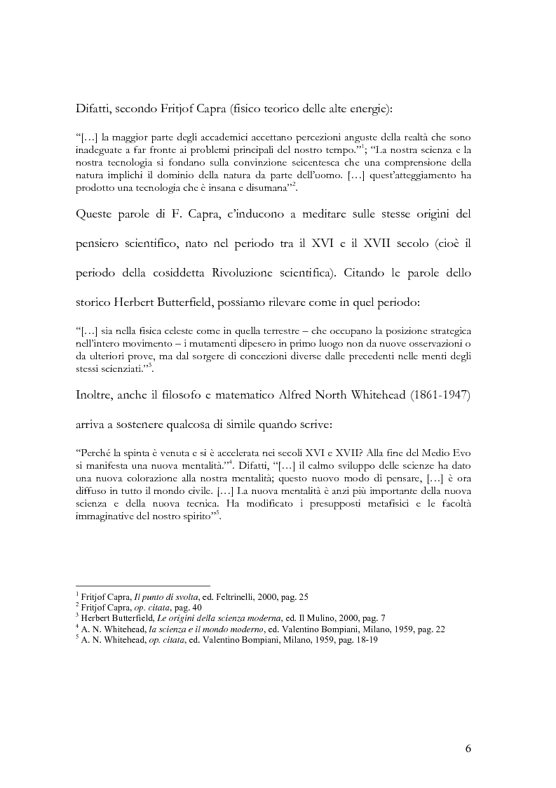 Anteprima della tesi: I nuovi paradigmi della conoscenza psicologica nel pensiero di Fritjof Capra, Pagina 3