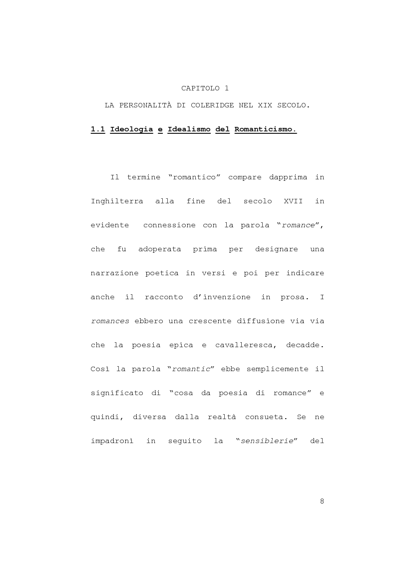 Anteprima della tesi: Itinerari simbolici nel Rime of Ancient Mariner, Pagina 4