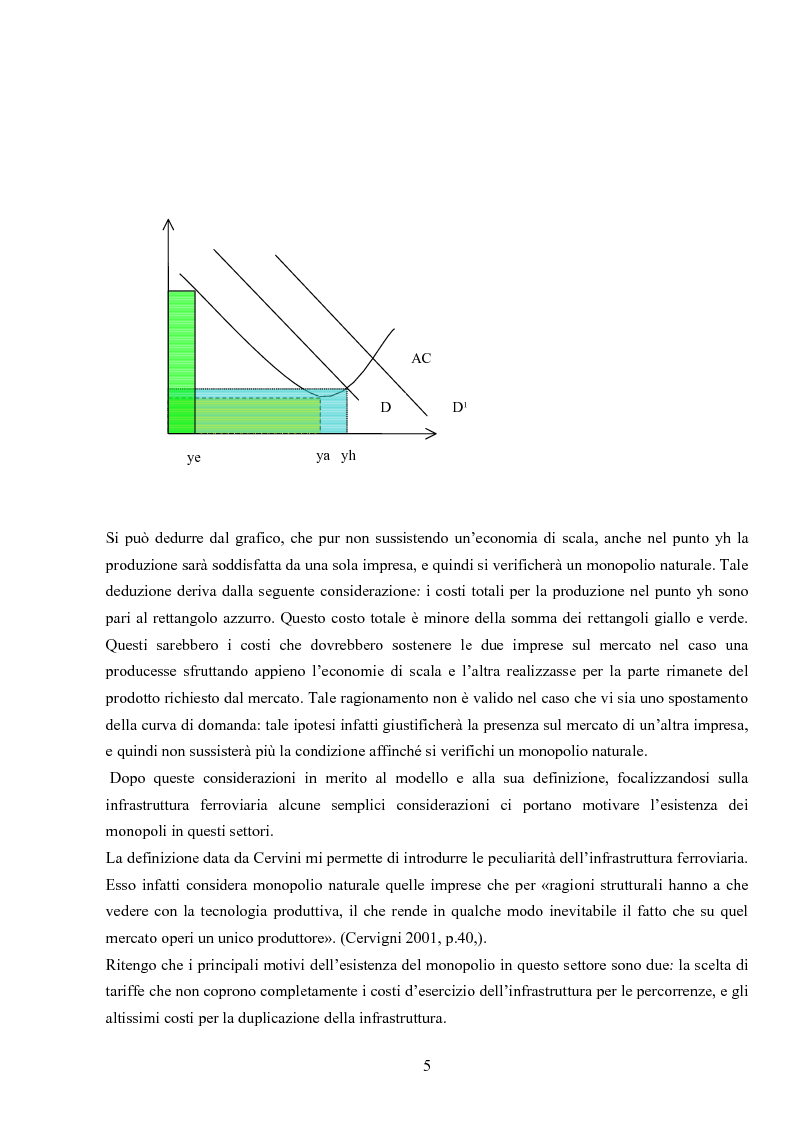 Anteprima della tesi: La liberalizzazione del settore ferroviario e le attività di manovra in questo settore, Pagina 4