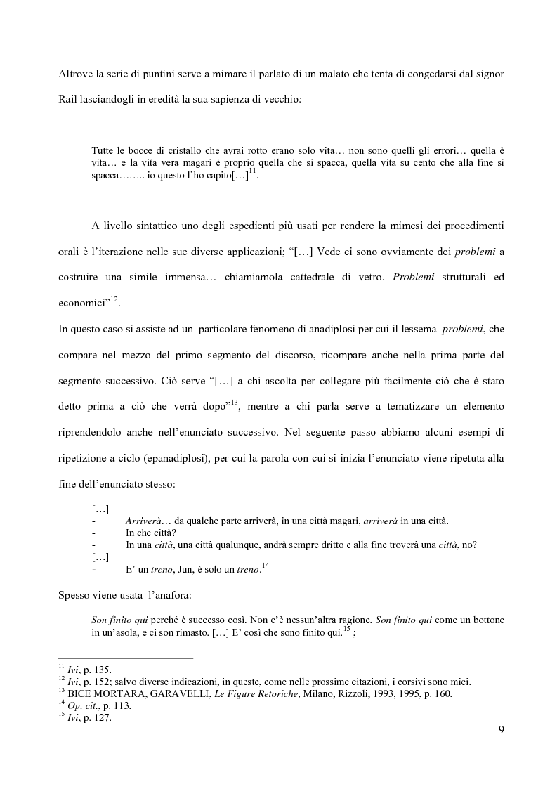 Anteprima della tesi: Il piacere della lettura: evocazioni letterarie e vocazione musicale. La narrativa di Alessandro Baricco, Pagina 9