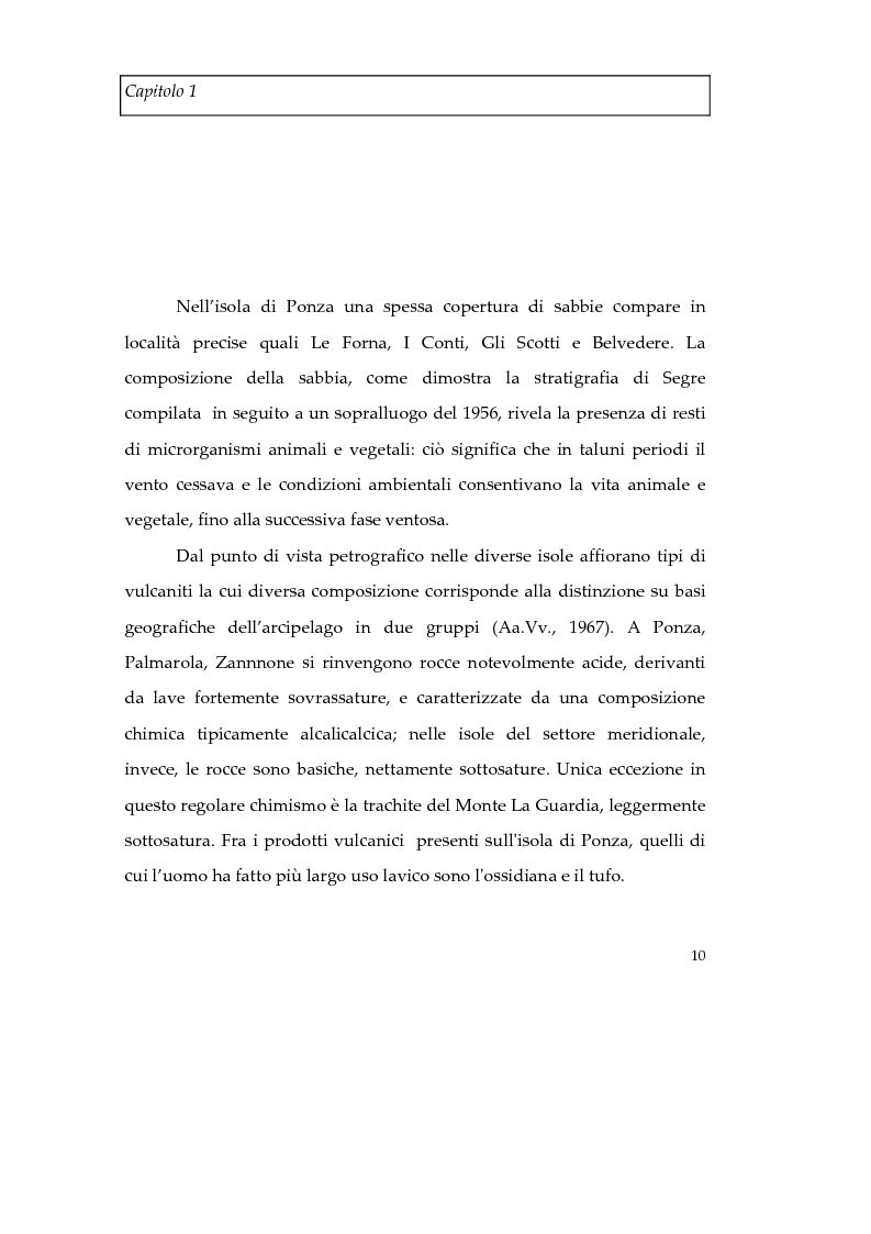 Anteprima della tesi: Memorie d'isola. Abitanti, turisti e confinati a Ponza., Pagina 15
