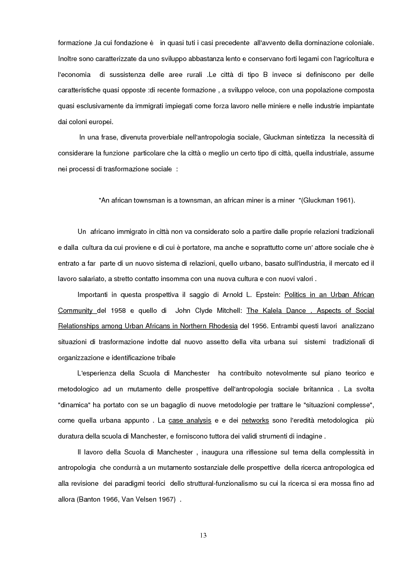 Anteprima della tesi: Antropologia Urbana e delle Società Complesse. Nuovi percorsi della ricerca antropologica contemporanea. Etnicità e razzismo nell'Inner City di Londra., Pagina 10